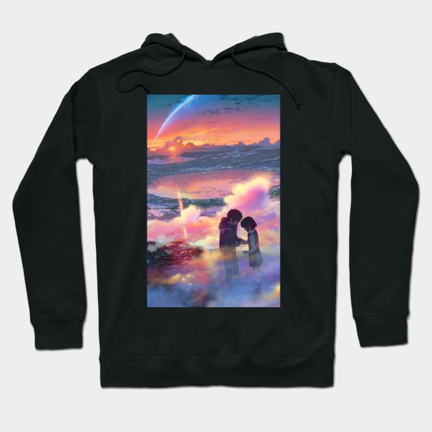 Your Name Poster - kimi no na wa Anime Poster Hoodie by HipHopTees